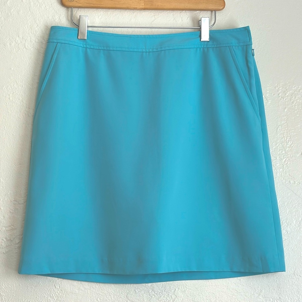 Fairway & Greene vintage turquoise golf skort